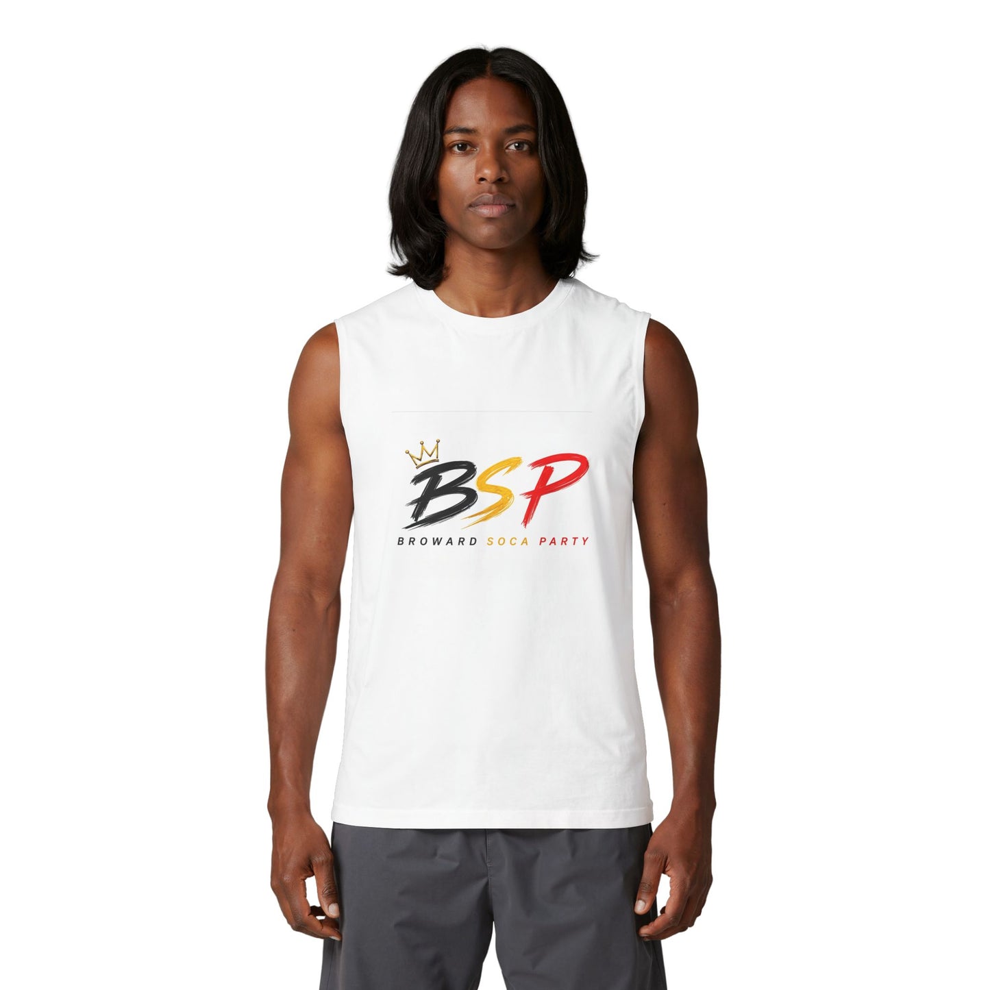 Broward Soca Party Muscle Tank — Festival Beach Party Tee