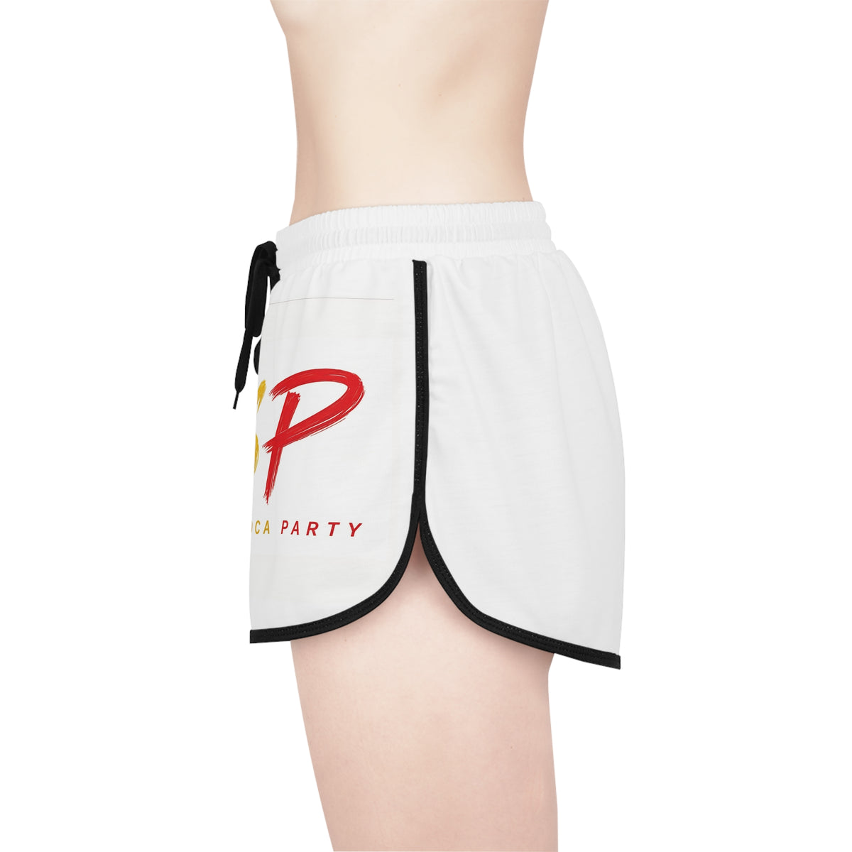 Black, Gold, & Red BSP Women’s Shorts | Women's Relaxed Shorts