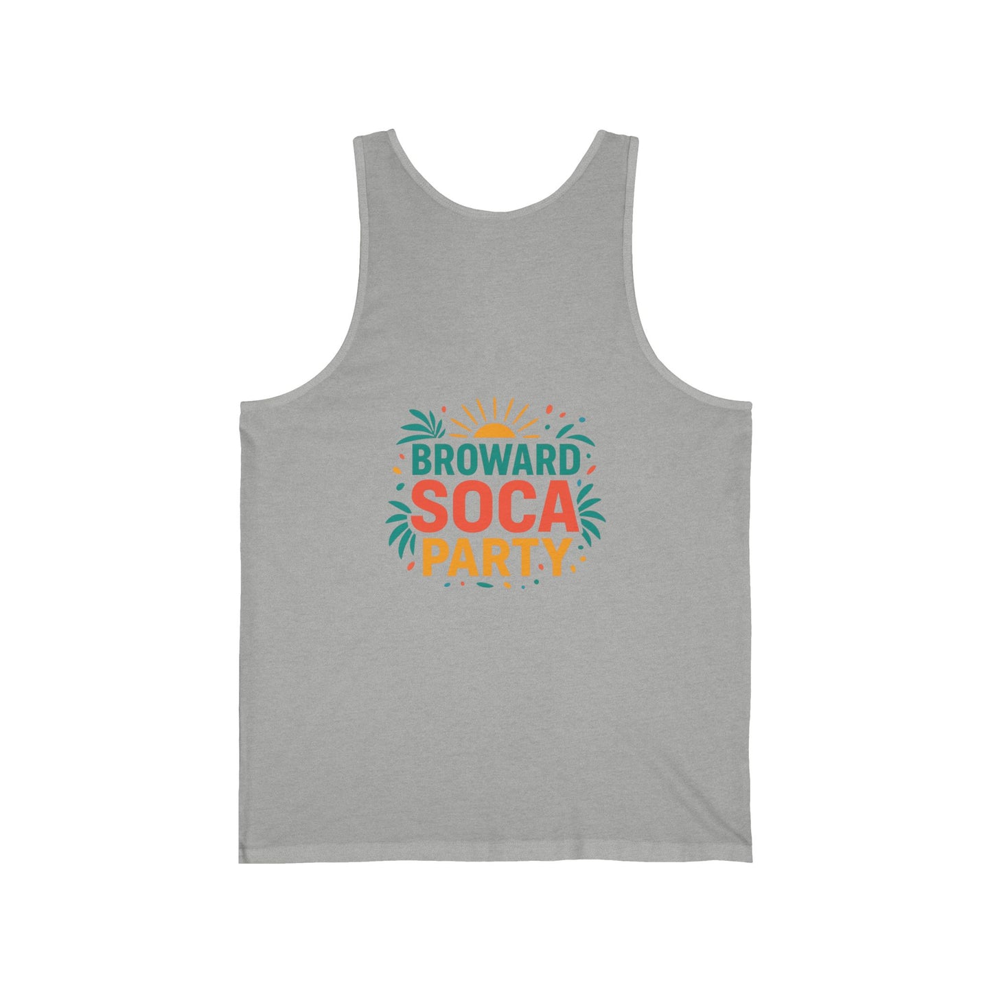 Broward Soca Party Tank | Carnival Palm Sun Graphic Tank