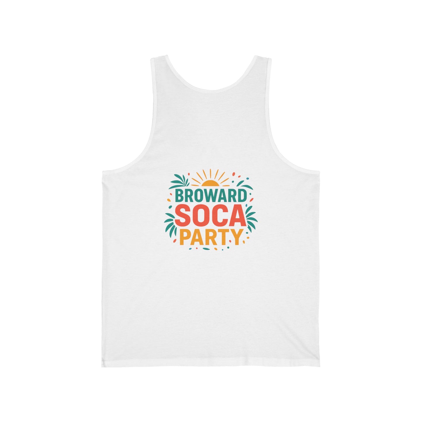 Broward Soca Party Tank | Carnival Palm Sun Graphic Tank