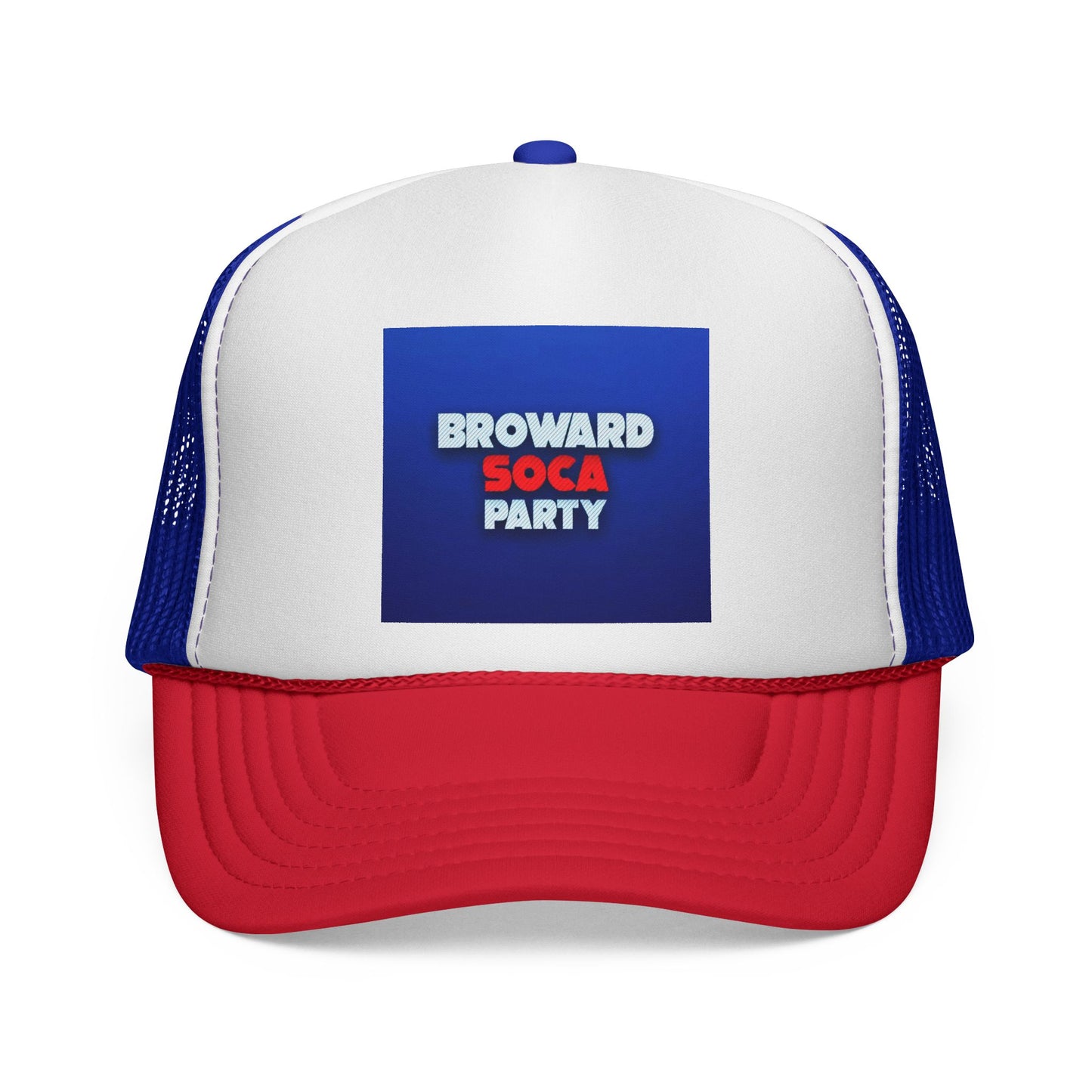 Trucker Cap — Broward Soca Party Logo Mesh Hat